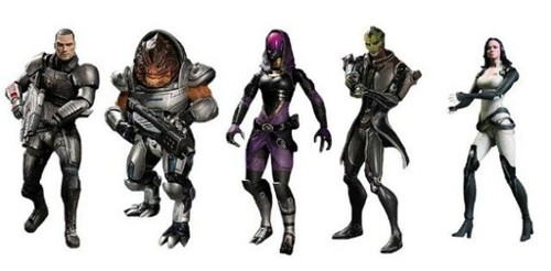 Фигурки Mass Effect 3